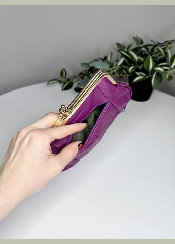 Женский большой кошелёк монетница на застежке поцелуй / кошелек для мелочи Classic (315688115)