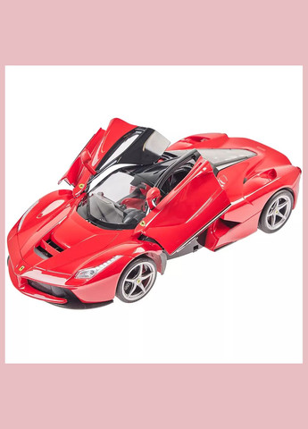 Автомодель Ferrari LaFerrari 1:14 на радиоуправлении красная (454.00.44) Rastar (330058651)