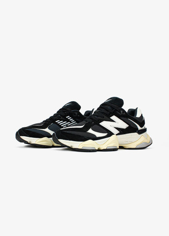 Кросівки жіночі і чоловічі New Balance 9060 Black/White | Нью Баланс 9060 чорні No Brand чорні демісезони (336068676)