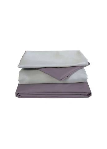 Комплект постельного белья Семейный 2шт-150*200 Puprle/Light gray Soho (393336113)