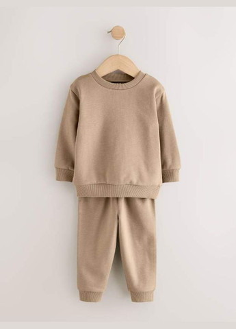 Комбінований демісезонний комплект на флісі stone/plain Next Trend 6962~01