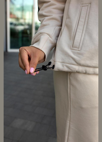 Комбинированный кофта на замке с капюшоном (лампас) м164.3, таш UMON (315928781)