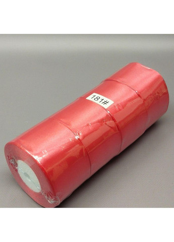 Малинова стрічка атласна 5см (23м) (АЛ5-181) No Brand (354795701)