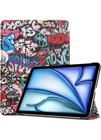 Чохол-книжка Smart Case для Apple iPad Air 11" M2/M3 (2024/2025) Graffiti (711605) BeCover (351559888)