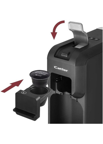 Кавоварка Porto ES721PORTOB Black Catler (327008246)