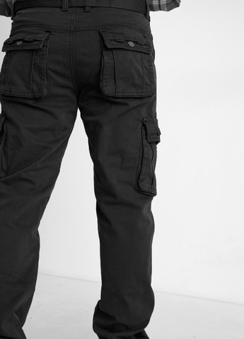 Чоловічі зимові штани Карго з ременем на флісі X hey (365241666)