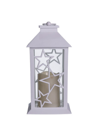 Фонарь декоративный 14×14×30 (см) подвесной с LED подсветкой Белый CR-3-1 Yiwu (377790892)