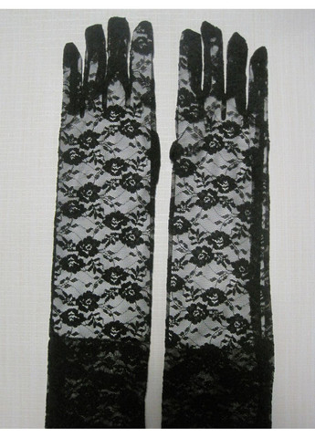 Мереживні довгі рукавички (30к026) No Brand (368895451)