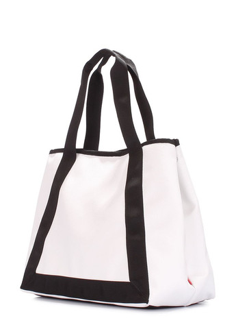 Белая повседневная сумка Laguna из искусственной кожи PoolParty (372657724)