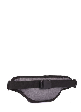 Сумка-бананка Bumbag серая PoolParty (372657769)