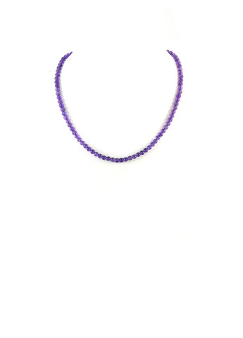 Эксклюзивные бусы Аметист, серебро Fursa fashion (322315905)