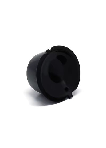 Многоразовая кофейная капсула для Nescafe Dolce Gusto/Nespresso — 1 шт. с фильтром, экологическая. Черная No Brand (346068967)
