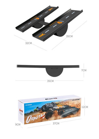 Трамплин для радиоуправляющих машинок, опрокидывающий пандус для RC моделей ( код: HS-2201 ) WL Toys (365865095)