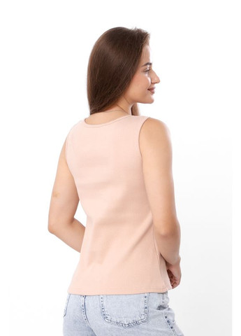 Женская майка однотонная приталенного кроя (p-16240) Носи своє — 316714882