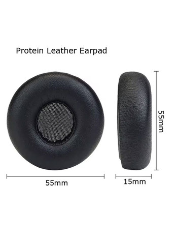 Амбушюры универсальные для наушников 55мм, 5.5см black черные No Brand (365777373)