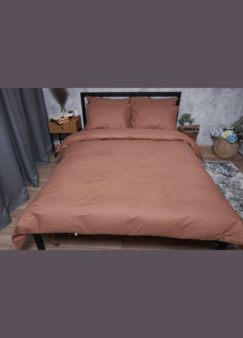 Комплект постільної білизни Бязь Gold Люкс «» євро 200х220 наволочки 2х50х70 (MS-820004526) Moon&Star Light Brown (302973889)