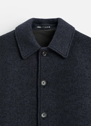 Синя демісезонна куртка Zara