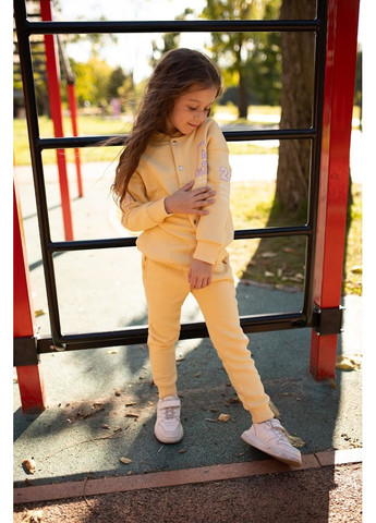 Теплый костюм для девочки (бомбер и брюки) с рисунком HC (h001-6443-025-33-of) Носи своє (370499891)