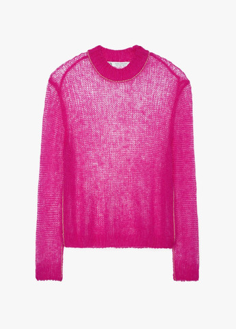 Розовый демисезонный свитер Zara