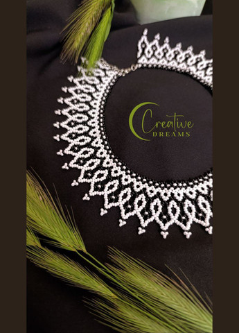 Гердан, силянка "Сяйво" чорно-білий Creative Dreams (337716388)