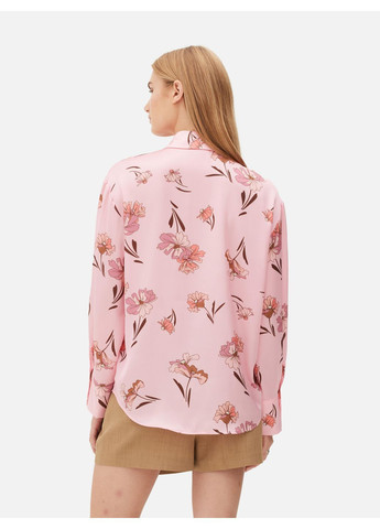 Рожева блуза демісезон,рожевий в візерунки, Primark