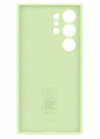 Чохол-накладка Silicone Case для Galaxy S24 Ultra SM-S928 Light Green (EF-PS928TGEGWW) Samsung (341487231)