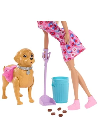 Кукла Прогулка с песиком (JJB46) Barbie Прогулянка з песиком (400302616)