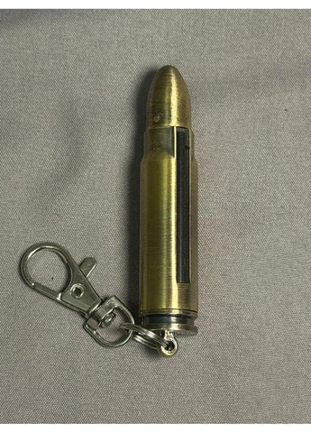 2 в 1 - кресало + вічний сірник (бензинова) Патрон HL-395 — туристична запальничка для походу, кемпінгу, виживання, EDC Dolphin (396461475)