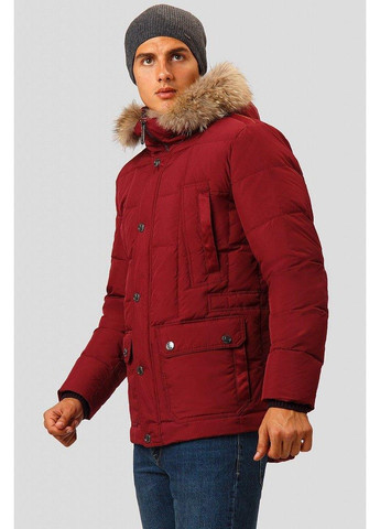 Бордовий зимній Пуховик Finn Flare