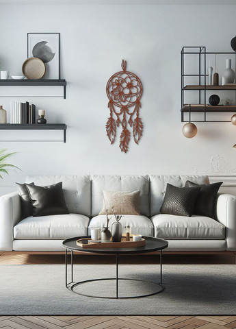 Картина лофт, настінний декор для дому "Квіткові сни", декоративне панно 40х15 см Woodyard (292113294)