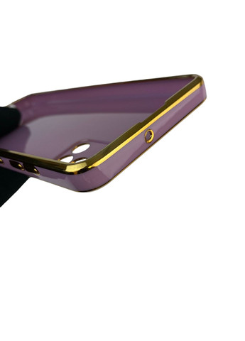 Чехол для Galaxy A31 SM-A315F с кольцом-подставкой с золотой окантовкой на самсунг а31 черничный gs1 Samsung (366233798)