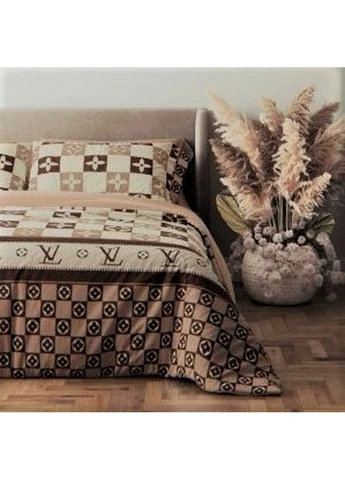 Простирадло 1,5-ва Колекції "Louis Vuitton".Ранфорс. Бавовна 80%. 170 IVONI (375086962)
