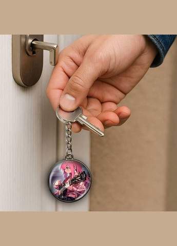 Набір підвіска (кулон) та брелок Аніме Самітниця рокер #05 (подарунковий набір) No Brand (332633529)