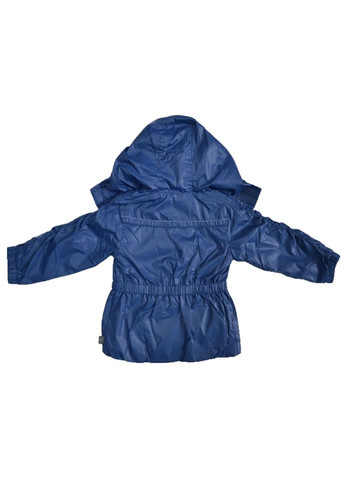 Синяя демисезонная ветровка Quadri foglio