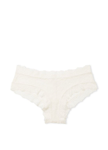 Мережевні Трусики Lace Cheeky Panty White Victoria's Secret (317788587)