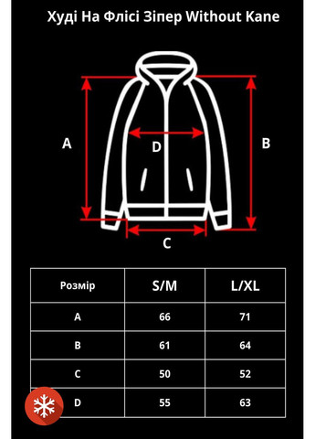 Жіноче Утеплене Зіп Худі На Флісі Зіпер З Принтом Respirator Kane Black Without (372519938)