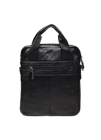 Сумка чоловіча шкіряна через плече K18859 Чорний Borsa Leather (302008544)