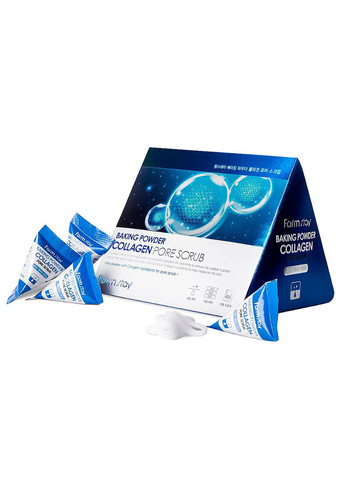 Скраб для лица с коллагеном Baking Powder Collagen Pore Scrub 7 g FarmStay (366973142)