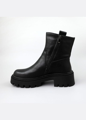 Зимние ботинки женские кожаные мех AESD