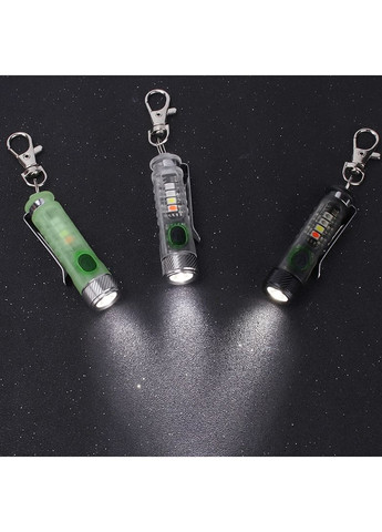 Мини фонарик брелок MY22 Черный No Brand (368717514)