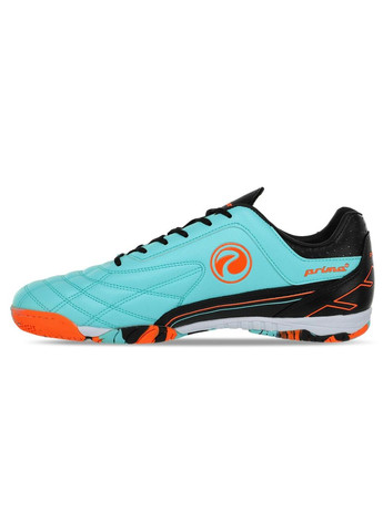 Бирюзовые футзалки обувь для мини-футбола 210671-1 размер черный Prima