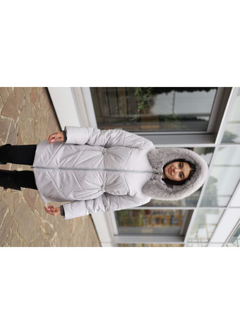 Сіра зимня куртка MN