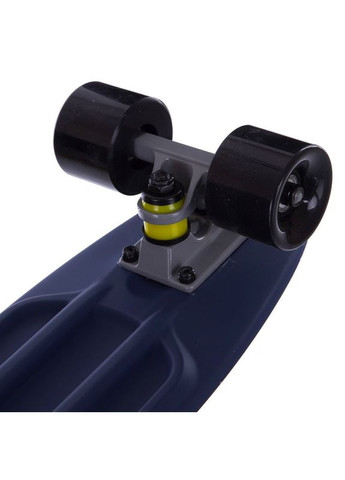 Скейтборд пластиковий RUBBER SOFT TWIN FISH 22in двокольорова дека (бордовий-т.синій) (SK-410-5) Penny (361436404)