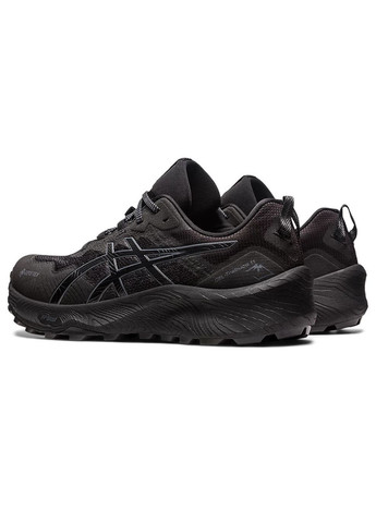 Комбіновані Осінні чоловічі кросівки для бігу gel-trabuco gtx чорний. сірий Asics