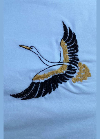 Футболка жіноча з вишивою Журавель Malta - (323185172)