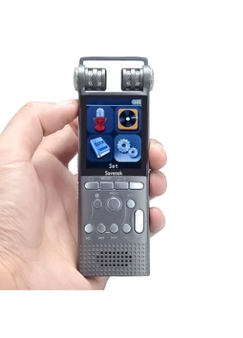 Професійний цифровий диктофон GS-R06, стерео, 16 Гб + підтримка SD карт Savetek (375216828)
