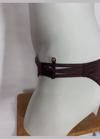 Коричневый летний раздельный купальник с мягкой чашкой шоколадный размер 75д 6731kr Chantelle