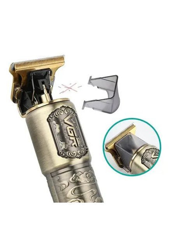 Професійний акумуляторний тример для бороди та вусів з дисплеєм V- VGR 073 (372444642)