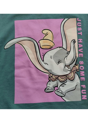 Cool Club детский удлиненный свитшот для девочки 104 см зеленый мультикам зеленый спортивный, повседневный хлопок, полиэстер