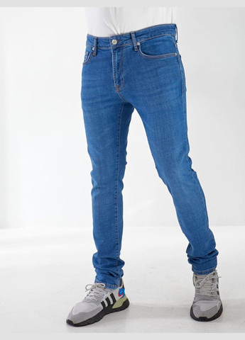 Синие демисезонные джинсы lupin skinny мужские Fashion